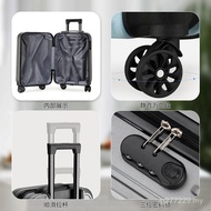 Large Capacity Boarding Case Simple Fashion Suitcase Combination Lock Suitcase Trolley Case Zipper L