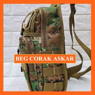 Beg Silang Dada Design Askar Lelaki Sling bag Crossbody bag Army bag SWAT Chest