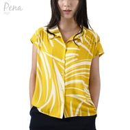 Pena house เสื้อเบลาซ์ คอปก แขนล้ำ POSS052401