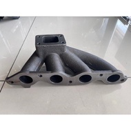 Toyota ae86 levin turbo manifold exhaust header cast iron ~