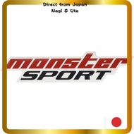 MONSTER SPORT NEW Monster Sport Sticker Direct from Japan