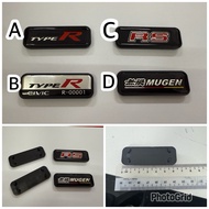 Emblem civic fe fl fl5 dashboard emblem logo fl type r rs mugen