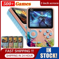 G5 Handheld Game Console Retro Video Gaming Console Built-in 500 Classic Games Mini Pocket TV Color 