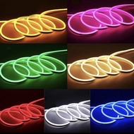 Paket LED Neon Flex 10 Meter + Adaptor AC 220V