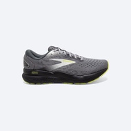 BROOKS Ghost 16 Men's Road Running Shoes - Grey x Lime