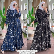 Rayon floral dress code 567.4 by alvaro collection jumbo dress, breastfeeding friendly
