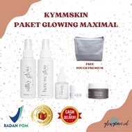Kymm Skin Maximum Glowing Package (5pc + Pouch Package) Brightening