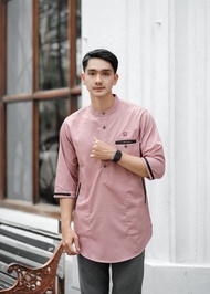 Hmd-Store Baju Koko Pria Style Muslim Pria Baju Koko Dewasa Terbaru 2023 QQ9722