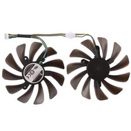 全城熱賣 - DC 12V 4 Pin 直徑95mm VGA顯卡冷卻風扇 適用於Zotac Geforce GTX 1080 Ti GTX 1080Ti AMP版本，一對