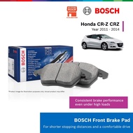 Bosch Front Brake Pads for Honda CR-Z CRZ (2011 - 2014) - 0986AB2544
