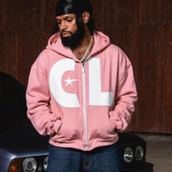 CALLE Full Zip Hoodie DESTY PINK Original