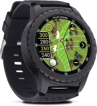SkyCaddie LX5, GPS นาฬิกานักกอล์ฟที่มีหน้าจอสัมผัสและ HD สี CourseView ถนน,สีดำ,ขนาดเล็ก