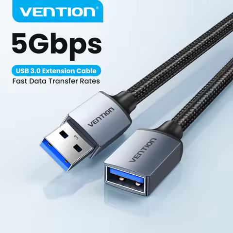 Vention USB Cable USB 3.0 Extension Cable Male to Female 3.0 USB Extender Cable for PS4 Xbox Smart T