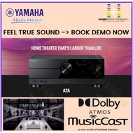 YAMAHA RX-A2A 7.2 CHANNELS AV RECEIVER DOLBY ATMOS HOME THEATRE AMPLIFIER WITH YAMAHA MUSICCAST (IN STOCK) LOWEST PRICE