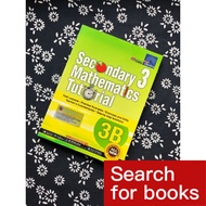 English books Secondary 3 mathematics tutorial 3B Second-hand