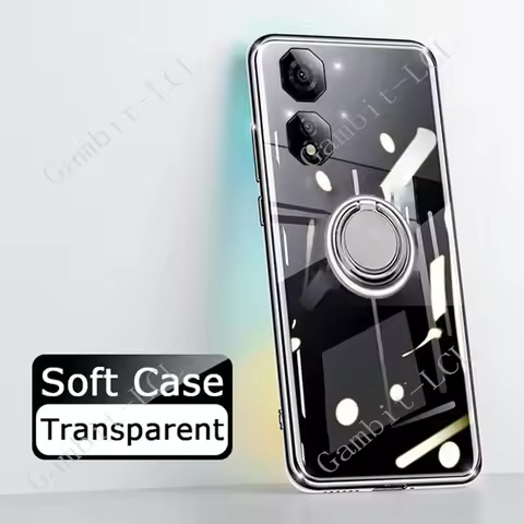 For ZTE Nubia Neo 2 5G 6.72" NubiaNeo2 2024 Neo2 Back Ring Holder Bracket Phone Case Smartphone TPU 