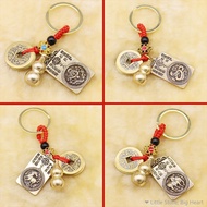 Mini Brass Gourd Keychain Charm, Metal Bag Car Key Pendant, Premium Small Souvenir Gift, Affordable 