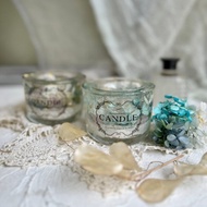 水晶不凋花燭台 Preserved Flowers candlestick