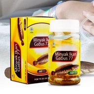 Kapsul Minyak Ikan GABUS 77 ALBUMIN BPOM Isi 60 Ikan Kutuk Albumin Original ASLI BPOM