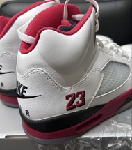The Jordan 5 Retro Fire Red Black Tongue (2025)