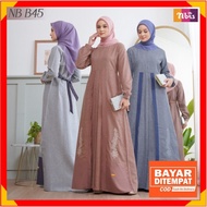 Gamis Nibras Terbaru 2021 Baju Dress Gamis Nibras Promo Wanita Dewasa