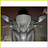 ♂ ➝ ▩ MIO GRAVIS R25 SIDEMIRROR WITH BRACKET AND VISOR SET