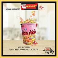 Hao Hao Handy Noodle With Spicy And Sour Shrimp Cup 67G - Mì Hảo Hảo Tôm Chua Cay (Mi Ly Hao Hao)