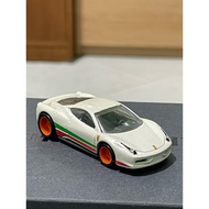 Hotwheels - Ferrari 458 ITALIA (Loose+Swap Wheels)