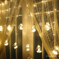 【TikTok】Hongdi LEDStar Light Lantern String Light Strip Birthday Decoration Holiday Decoration Flashing Light String Lig