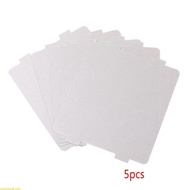 weroyal 5Pcs Mica Plates Sheets Microwave Oven Repairing Part 108x99mm Kitchen For Midea