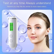 LCD Digital  Skin Oil Content Moisture Analyzer Face Elasticity Whitening Degree Tester Detector