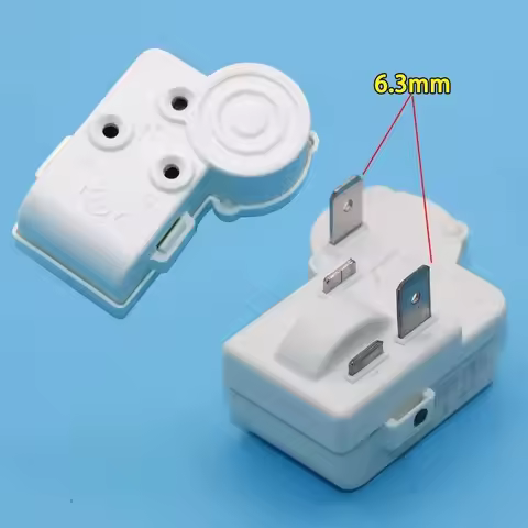 2 Pin ZHB75-120P15 for ZHB60-120P4.7 ZHB54 ZHB88-125P4.7 Refrigerator Over Load Protector Compressor