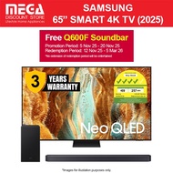 SAMSUNG QA65QN70FAKXXS 65" NEO QLED 4K QN70F SMART TV | Free Table Setup | Free Q600F Soundbar Redee