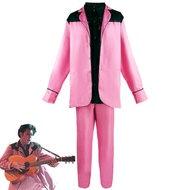 2022 Elvis costume Elvis Halloween Cosplay Presley cospy Costume Male