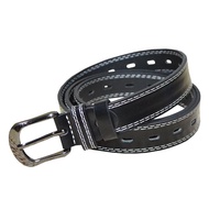 Children Belt Big Kids Black Pin Buckle Belt Kids Students Fashionable All-Match Casual Simple Pants