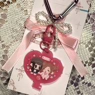 nana trinket carabiner keychain (nana/hachi)