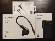 SONY NW-WM1A 黑磚 &amp; IER-M7 耳機