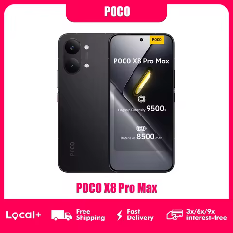 POCO X8 Pro MAX 5G NFC 256GB/512GB Smartphone 6.83" AMOLED