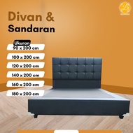 Code Divan Sandaran/ Divan Ranjang Sandaran Kasur Tempat Tidur Lariz