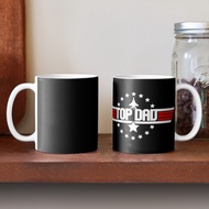 Top Dad Top Gun Ceramics Coffee Mug