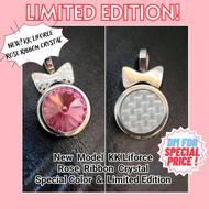 Kalung KK Liforce Rose Ribbon Crystal Anti Radiasi Elektromagnetik USA Technology