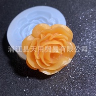 New Style Crystal Epoxy 3D Three-Dimensional Flower Silicone Mold diy Jewelry Table Accessories Decoration Aromatherapy Plaster Mold