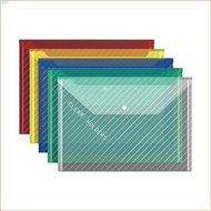 Chua 10 Pcs A4 File Folders File Bag Document Holders Document Bag Document Organiser