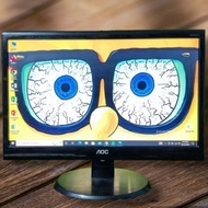 Best Seller !! MONITOR LCD AOC 19 INCH WIDESCREEN MURAH BANGET