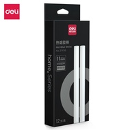 Deli กาวแท่งร้อน กาวแท่ง ขนาด 7mm-18pcs/11mm-12pcs ร้อนไวภายใน5นาที ติดแน่น ติดทน Glue Stick