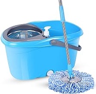 Spin Mop 360° Self Wringing Spinning Mop Washable Microfiber Mop Heads Easy to Use and Store Decoration