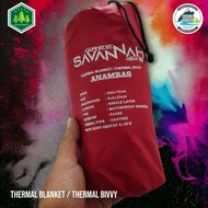Sleeping Bag Liner Thermal Blanket Thermal Bivvy Green Savannah Anambas