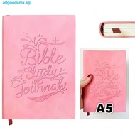 ALLGOODS Bible Study Journal, PU 200 Pages S.O.A.P Method Journal, Gifts Inspirational Reflection Su
