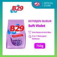 B29 Detergent Softener Violet 750gr - Sabun Cuci Pakaian Deterjen Bubuk