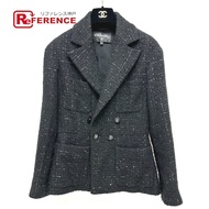 香奈兒 24B 亮片斜紋軟呢外套